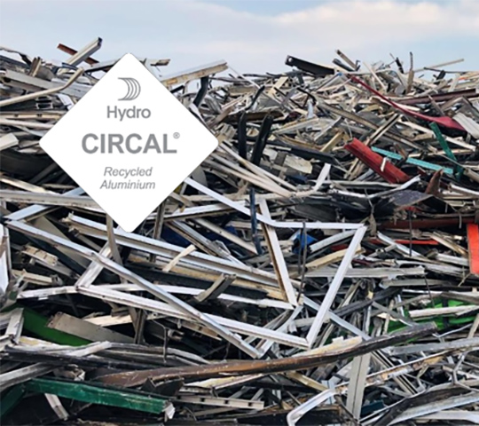 Aluminium recyclé hydro CIRCAL 75R
